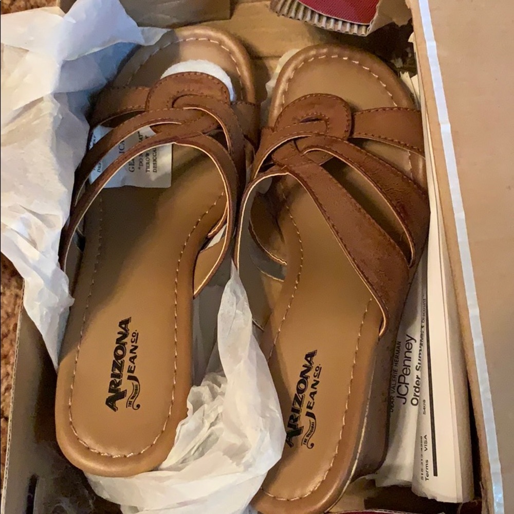 High heeled sandals